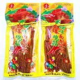 Chinese Spicy Chicken Tendon Strips 172g Hot Snack
