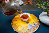 357g Banzhang Dragon Cake Tea Pu-erh Ripe Tea Yunnan Ripe Seven Seed Cake Tea