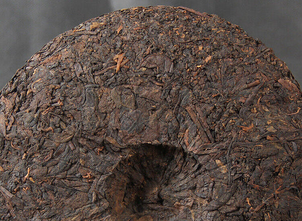 Pu'er Tea Old Pu'er Cake Five Year Menghai Dry Warehouse Qizi Cake 357g Ripe Tea