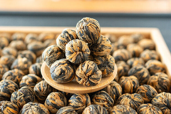 500g Yunnan Dian Hong tea embroidery ball handmade dragon pearl small gold ball