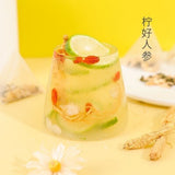 Ginseng Oolong Tea 30 Bags Triangle Fruit Blend for Milk Tea Shop