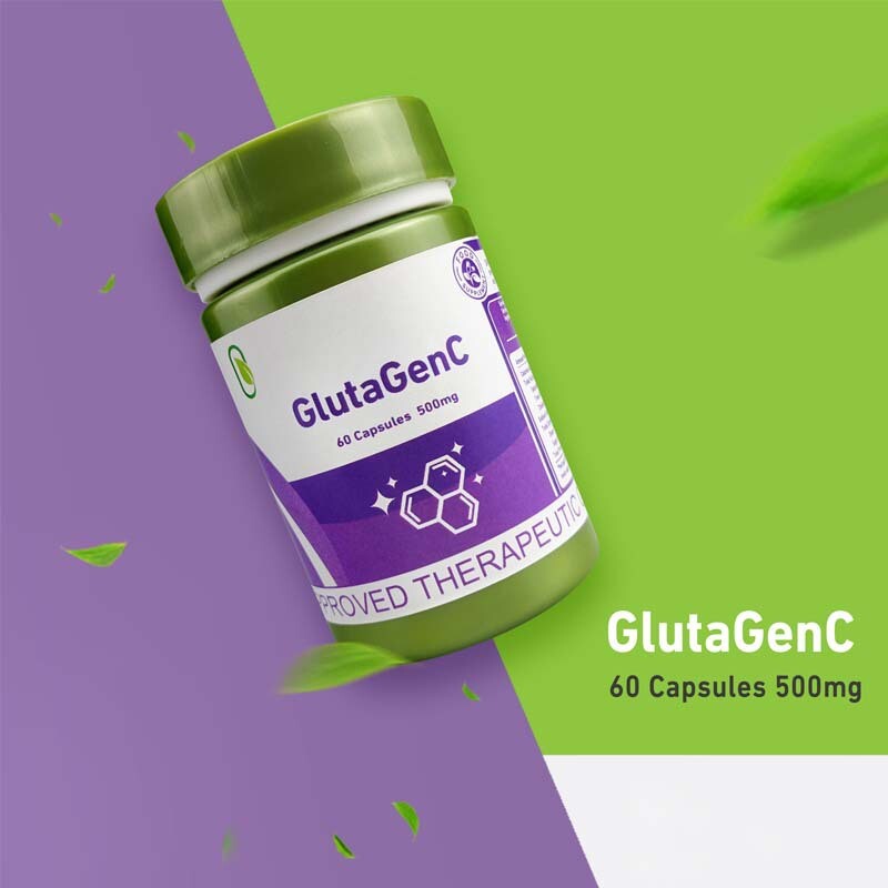 Glutagen C Whitening Capsules for Skin Brightening and Anti-Aging Support 60ct Secondary image