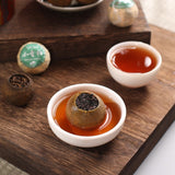 Xinhui Raw Sun-dried Xiaoqingkang Palace Puerh Tea Bulk Tin 500g