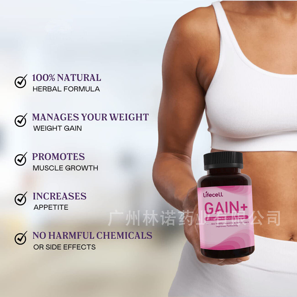 Women Weight Gain Butt & Breast Enhancer - 90 Capsules