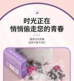 Black Goji Berry Mulberry Rose Herbal Tea Bags Anthocyanin Rich Health Drink