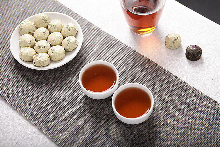 500g Yunnan Pu'er Tea Golden Classic Glutinous Small Tuo Tea Mini Ripe Tea