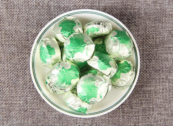 Yunnan Lotus Leaf Pu'er Ripe Tea 500g Scented Tea Xiaotuo Tea Herbal Tea