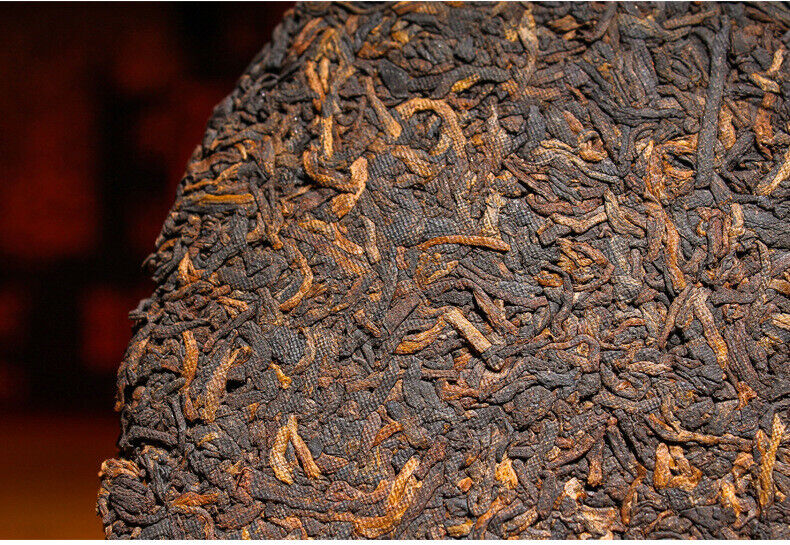 Yunnan Pu'er Tea Ripe Tea Cake Lao Banzhang Ripe Tea Cake 357g