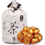 500g Cloth Bag Puerh Tea Glutinous Aroma Ripe Tea Pu'er Small Tuocha