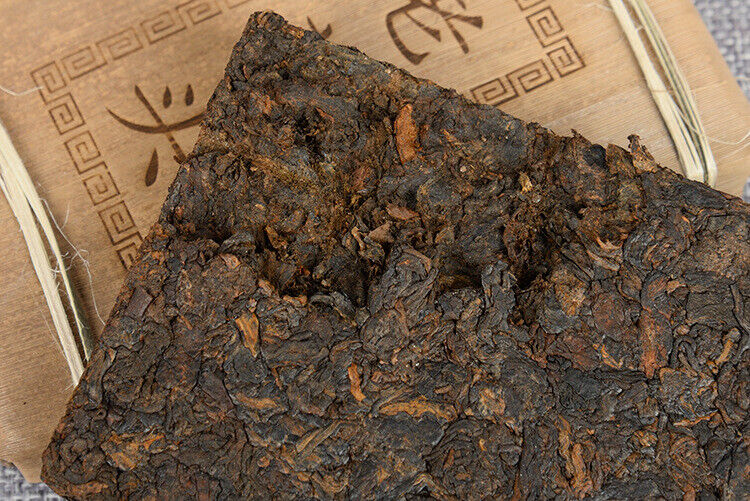 Pu'er Tea Golden Bud Brick 250g Ripe Tea Brick Healthy Drink