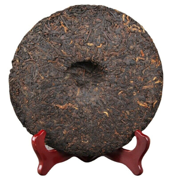Pu'er Tea Factory Cloud Buds Pu'er Tea Ripe Tea Cake Yunnan Qizi Cha 400g/14.1oz