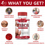 Maca Hip Lifting Buttocks Enlarging Gummies 60 Gummies Sugar-Free Vegetarian
