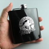 Hip Flask Stainless Steel Liquor Whisky Vodka Alcohol Drinkware Flagon Outdoor