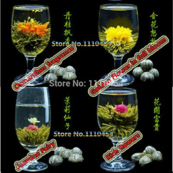 16 Blooming Flower Tea Handmade Herbal Fragrant