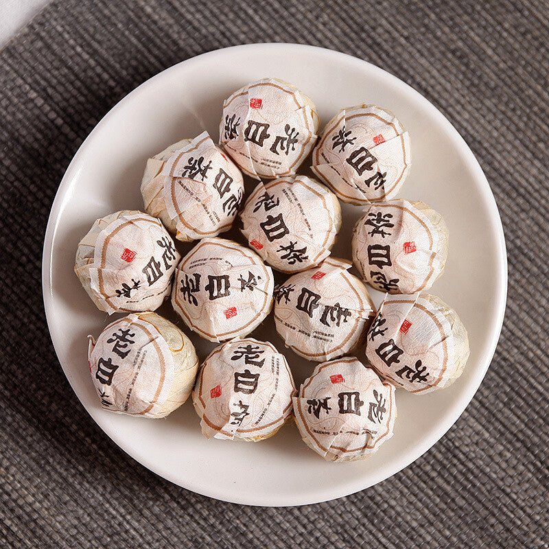 500g Yunnan Puerh Tea,Fuding White Tea,White Peony Longzhu Xiaoqingkang Secondary image