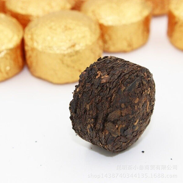 500g Puerh Tea Cooked Original Flavour Small Golden Tuo Cooked Tea Mini Tuo Tea