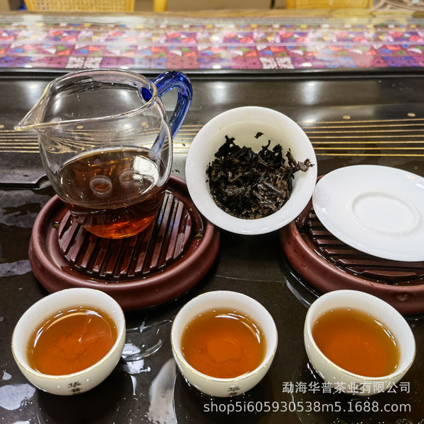 Puerh Tea First Spring Ancient Fermented Ripe Tea Palace Tight 357g Pu'er Tea