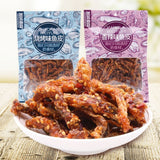 Spicy Crispy Cod Fish Skin Snack BBQ Flavor Individual Pack