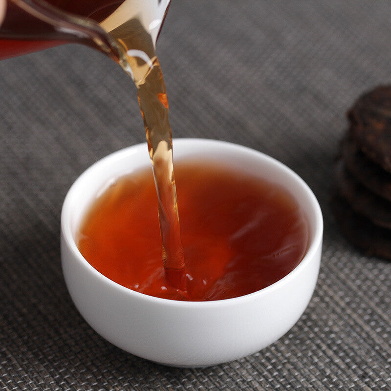 Menghai Flavor Ripe Tea Pillar Big Tree Tea 200g Pu-erh Tea Yunnan Pu'er Tea Main image