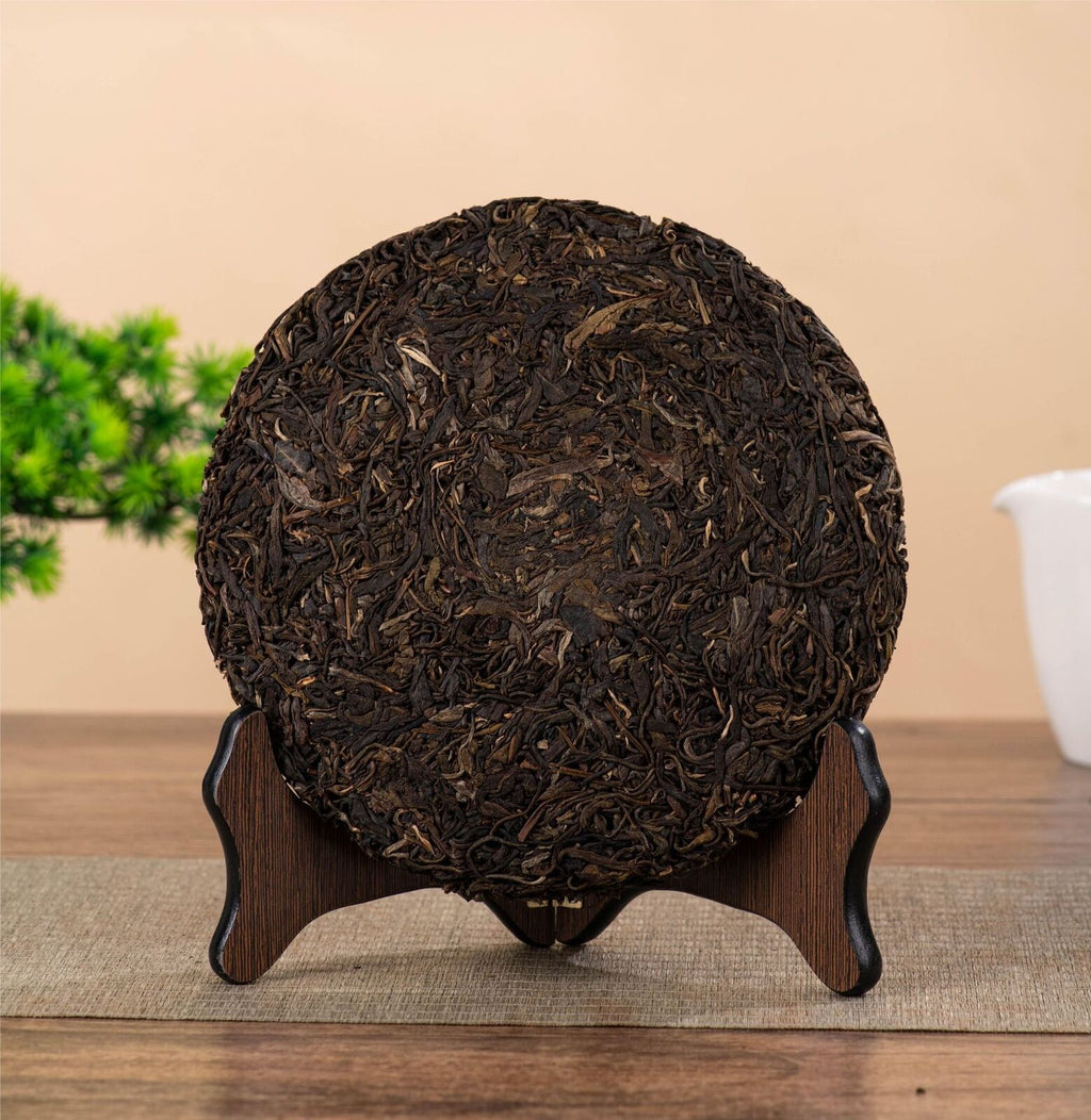 357g Yunnan Pu'er Tea Menghai Tea Cake Raw Pu'er Tea Cake Healthy Drink