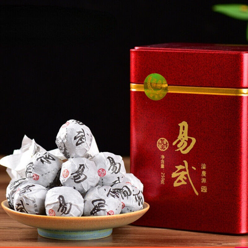 Top-Grade Dragon Ball Pu'er Tea Big Tree Pu-Erh Raw Tea Canned Green Tea 250g
