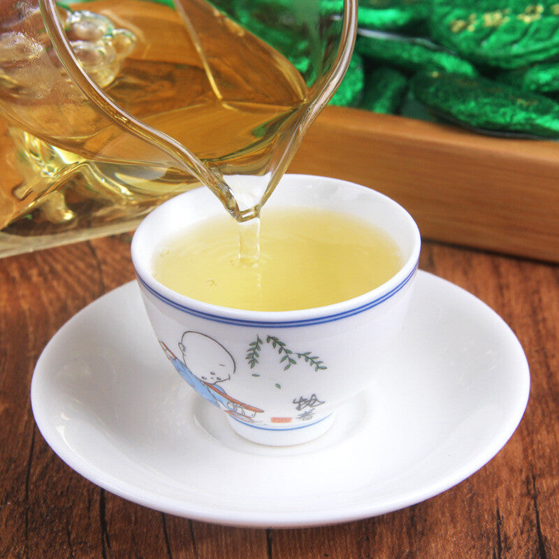Small Tea Cakes Jasmine White Tea Floral Aroma Jasmine Flower Aged White Tea