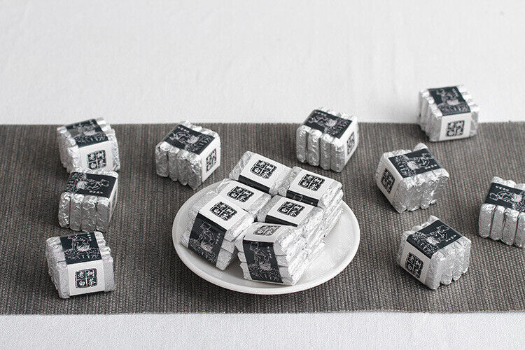 500g Yunnan Pu'er Tea Old Tree White Tea Small Square Small Square Brick Bulk