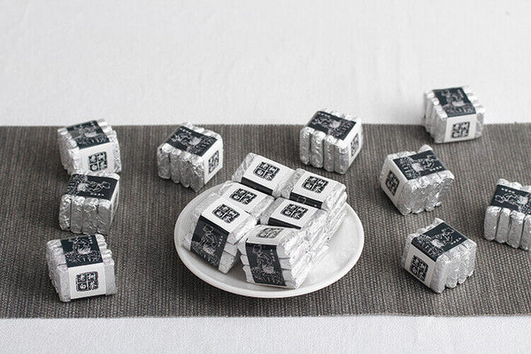 500g Yunnan Pu'er Tea Old Tree White Tea Small Square Small Square Brick Bulk
