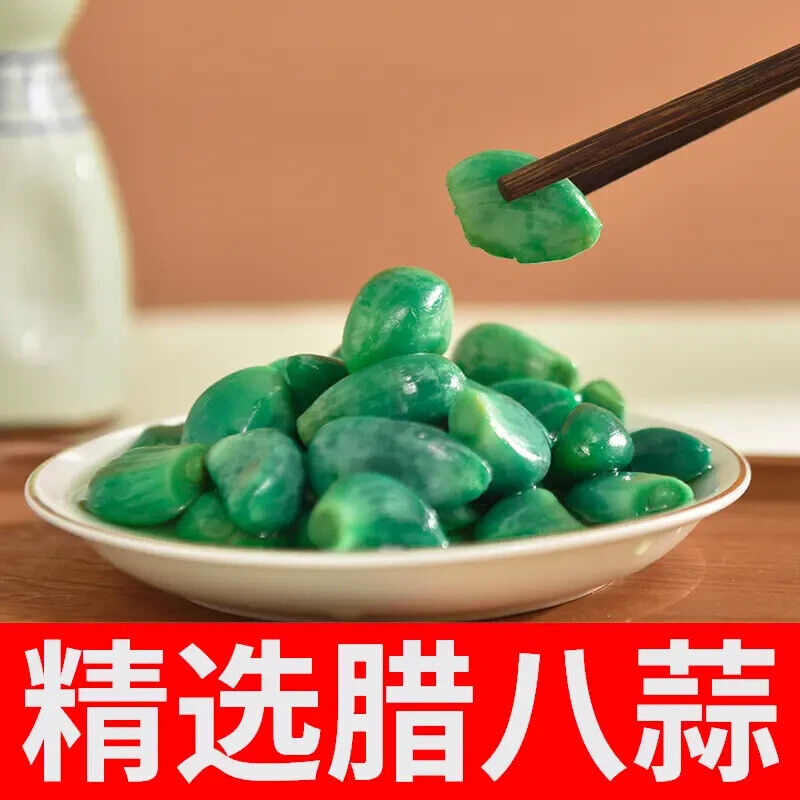 Sour Vinegar Pickled Garlic Sweet  Authentic Laba Garlic Pickled Green Garlic Secondary image