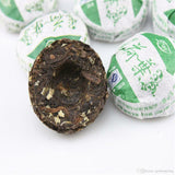 Chinese Health Tea  Yunnan Pu-erh Tuo Puer Tea Ripe  Lotus Leaf Mini Tea