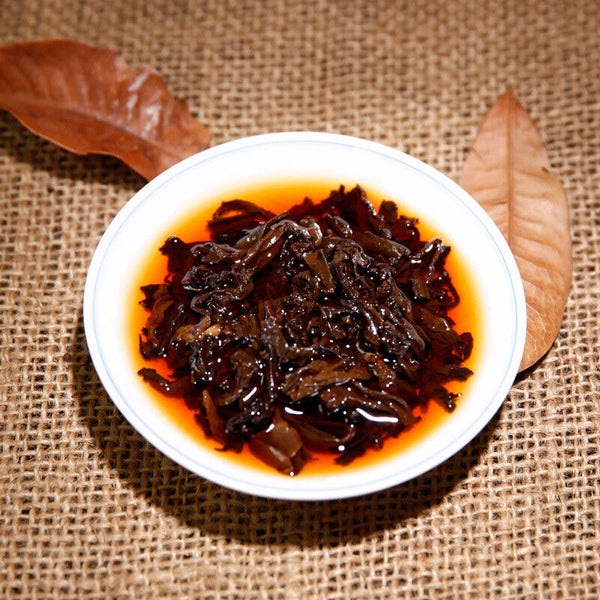 Yunnan Qizi Cake Tea Ripe Pu'er Tea Pu'er Tea Ripe Tea 357g