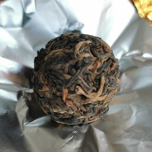 500g Yunnan Pu'er Tea Golden Bud Dragon Pearl Ancient Tree Loose Tea Black Tea