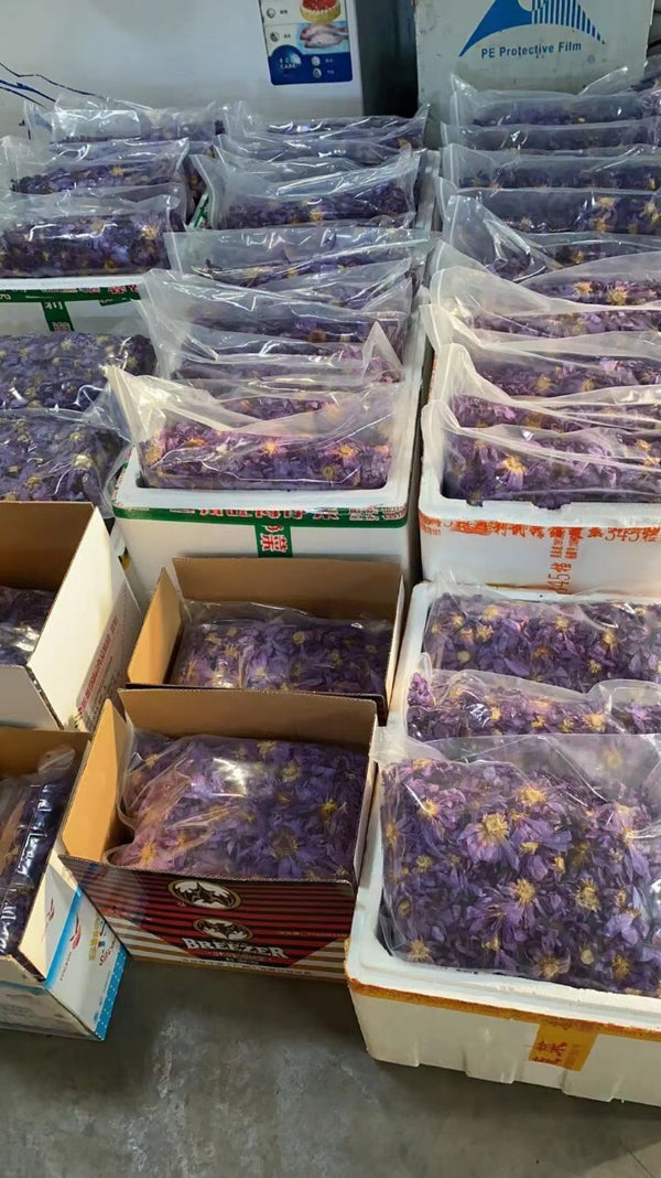 Beauty and Relaxation Lotus Flower Tea New Harvest Blue Lotus Dried Flowers