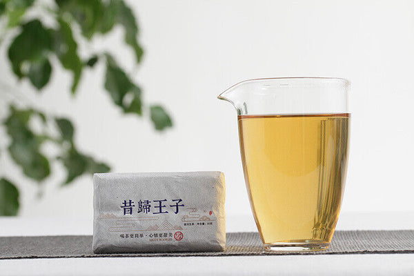 50g Yunnan Pu'er Tea Xigui Prince Large Old Tree Pu'er Raw Tea Brick Aged Pu'er