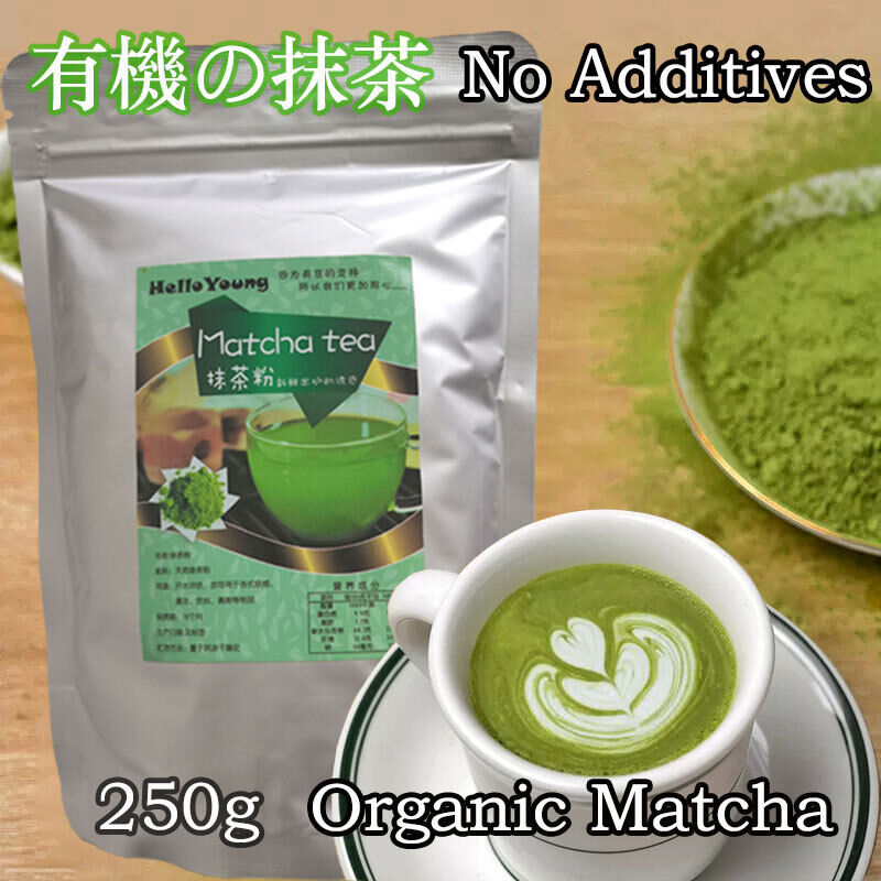 Matcha green tea powder pesticide free baking tea powder weight loss 250g/8.8oz