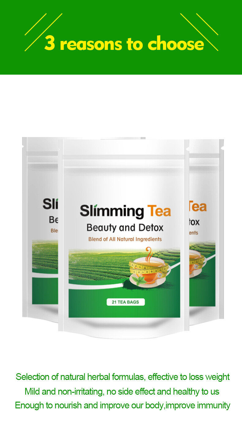 Slimming Tea Beauty and Detox Weight Loss Tea Herbal Tea 21 Tea Bag