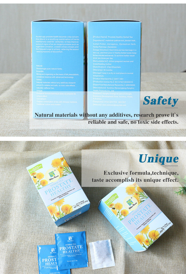 Blend for Men’s Wellness & Support Prostate Health Tea Herbal