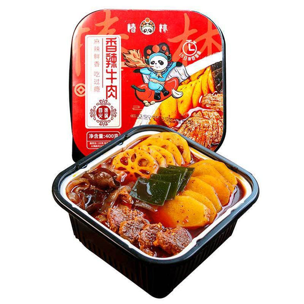 400g Beef Tripe Vegetables Fish Balls Fast Hot Pot  Chunlin Self Heating Hot Pot