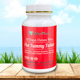 28 Days Detox Plus Flat Tummy Tablet Weight Loss tablet 60 Tablets