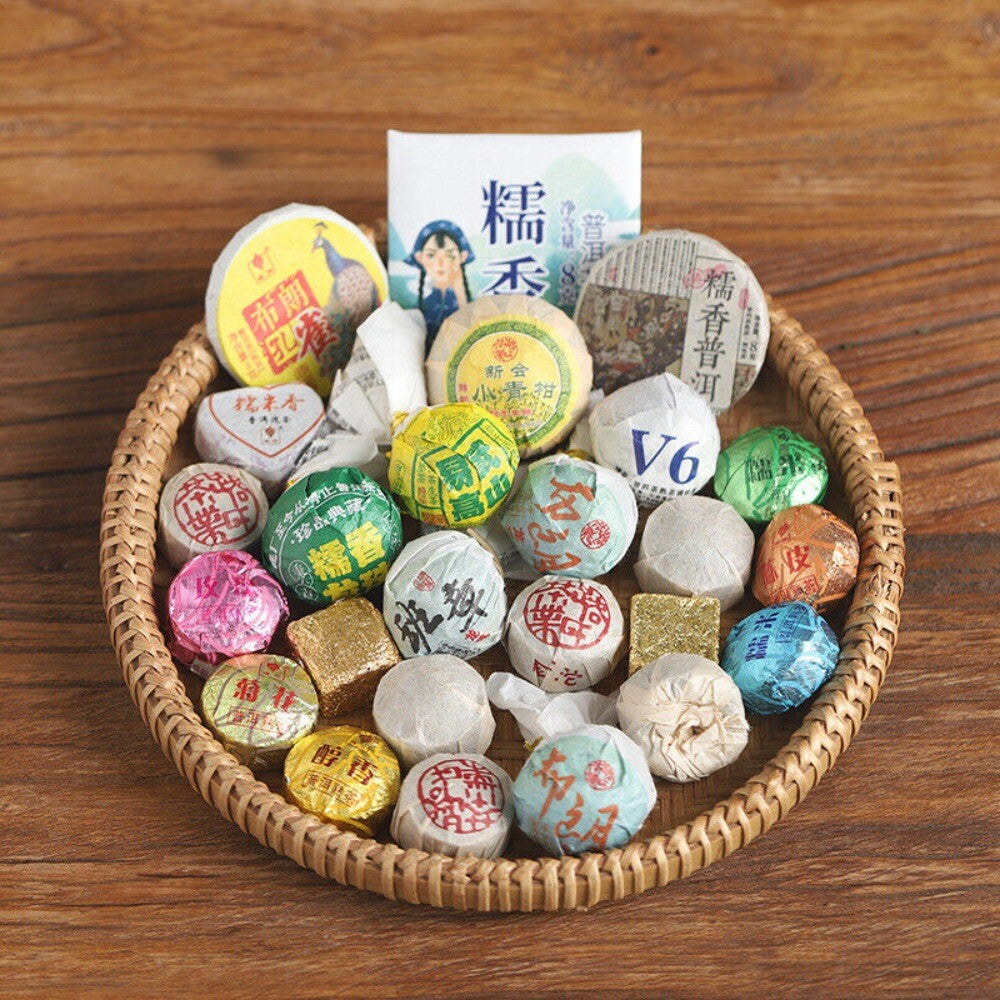 Yunnan Menghai Pu'er Tea 31 Flavors Assorted Set Natural Pure No Additives Secondary image