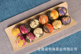 500gYunnan Puerh Tea,Handmade Raw Tea Dragon Balls Flower Tea Balls Dragon Balls