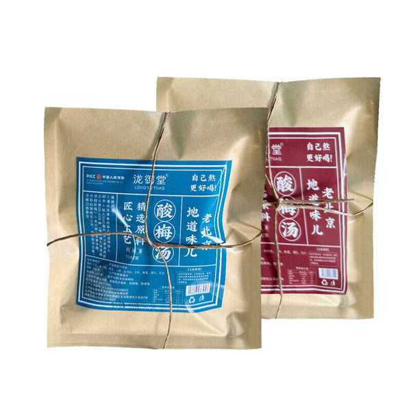 Old Beijing Plum Soup Kit DIY Summer Drink with Dried Fruits Herbal Blend
