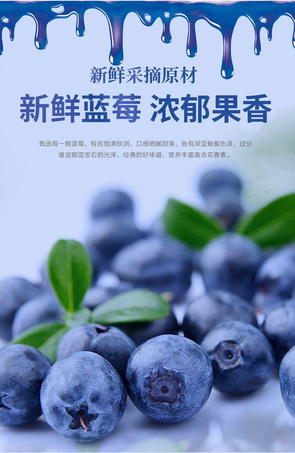 Blueberry Jam 200g, Healthy Spread for Toast, Bread, and Breakfast Topping