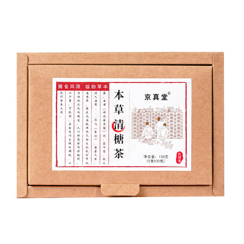 Premium Detox Herbal Tea Kudzu Corn Silk Hawthorn Qing Qian Liu Blend