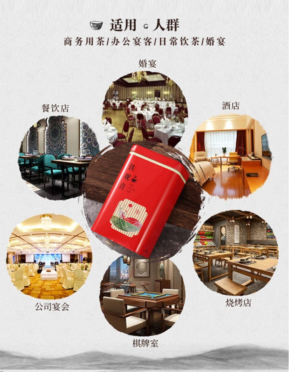 Premium Tie Guan Yin Oolong Tea for Hotels Tea Houses Restaurants Business Gifts