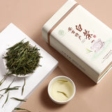 Grade Two Phoenix Style Pre-Qingming Gift Box Green Tea 125g New Anji White Tea