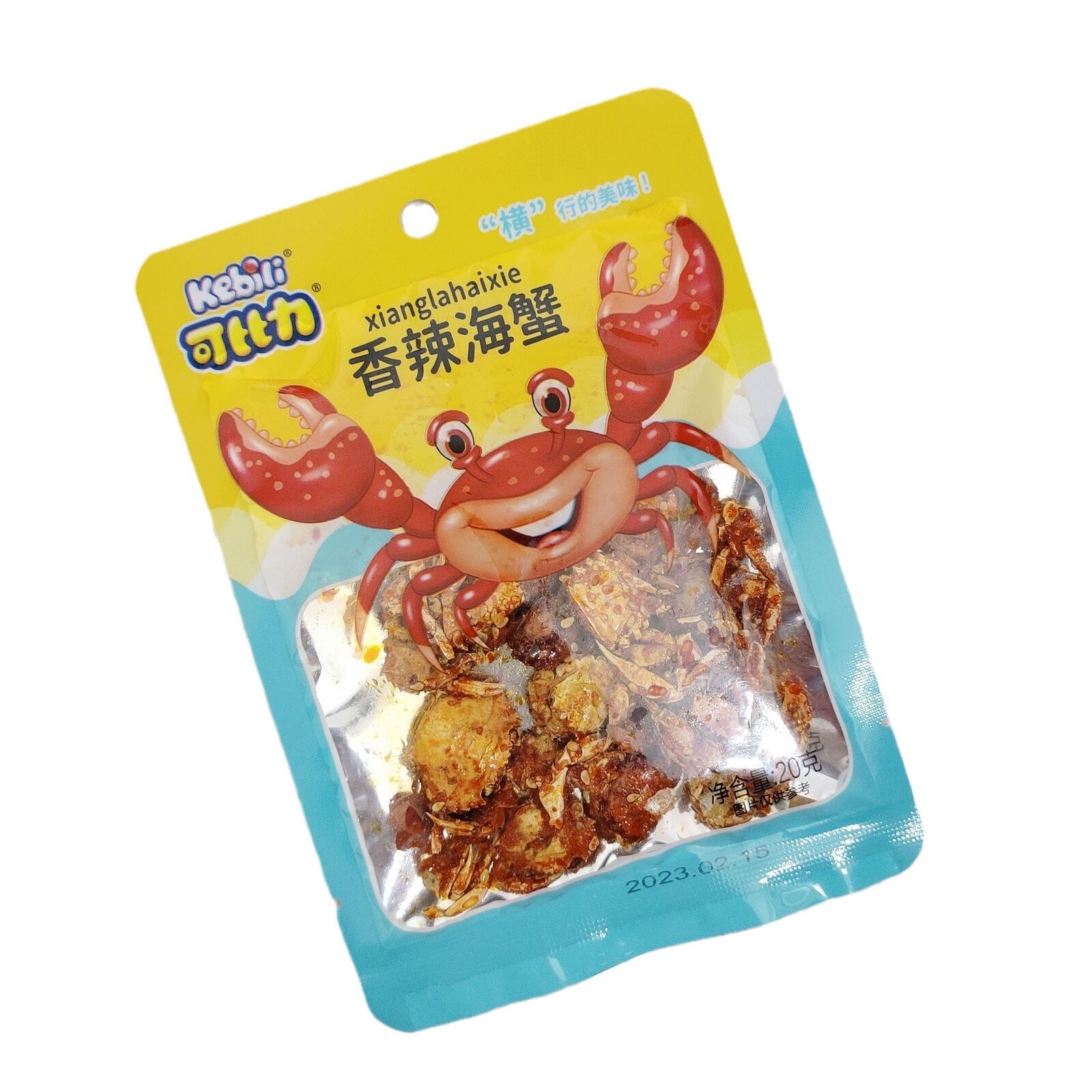 Spicy Sea Crab 20g*30 packages instant seafood Spicy Baby crab Secondary image