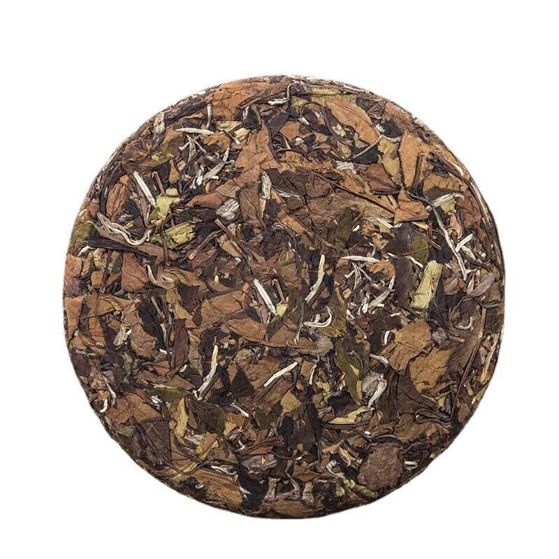 350g Shou Mei cake Fuding high mountain old white tea aged sun white tea Secondary image