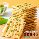 Zero Fun Scallion Soda Biscuits Scallion Flavor Salty Comb Cake Snacks