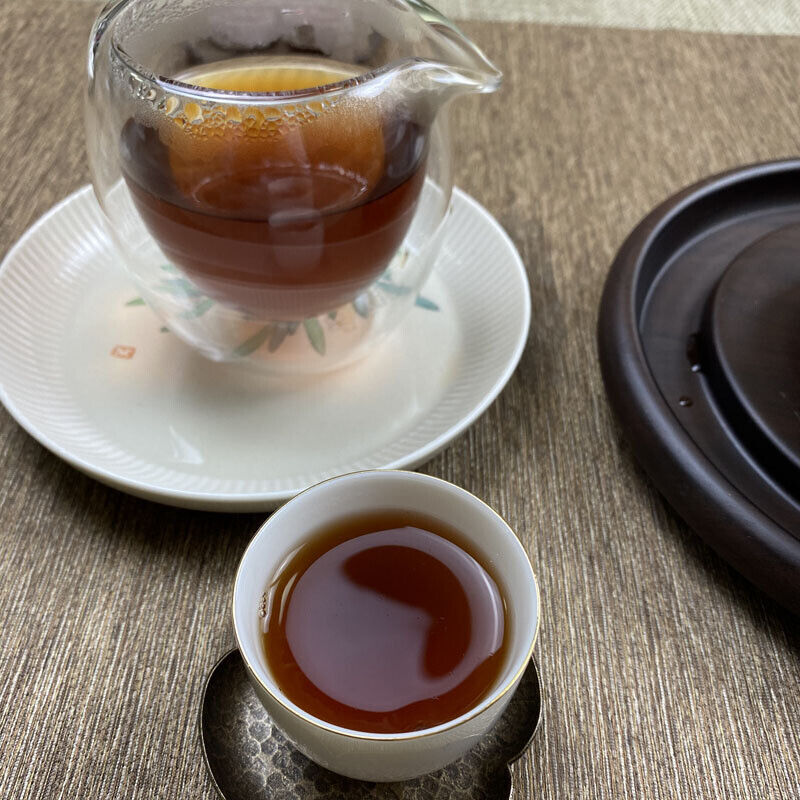 250g Yunnan Pu-erh Black Tea Mini Ripe Tea Ripe Pu Menghai Lao Pu Xiao Tuocha